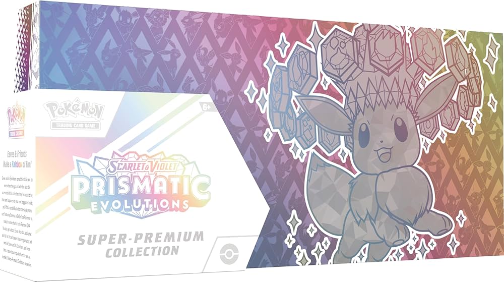 Prismatic Evolutions スーパープレミアムコレクション Amazon.com: Pokemon TCG: Scarlet & Violet—Prismatic